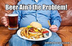 Beer ain't the problem